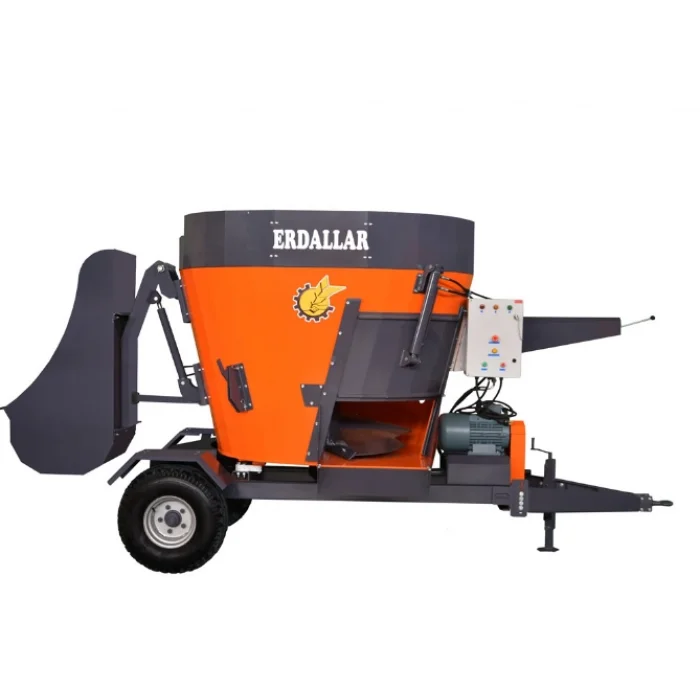 4 m³ DİKEY YEM KARMA MAKİNESİ 380 V ELEKTRİK