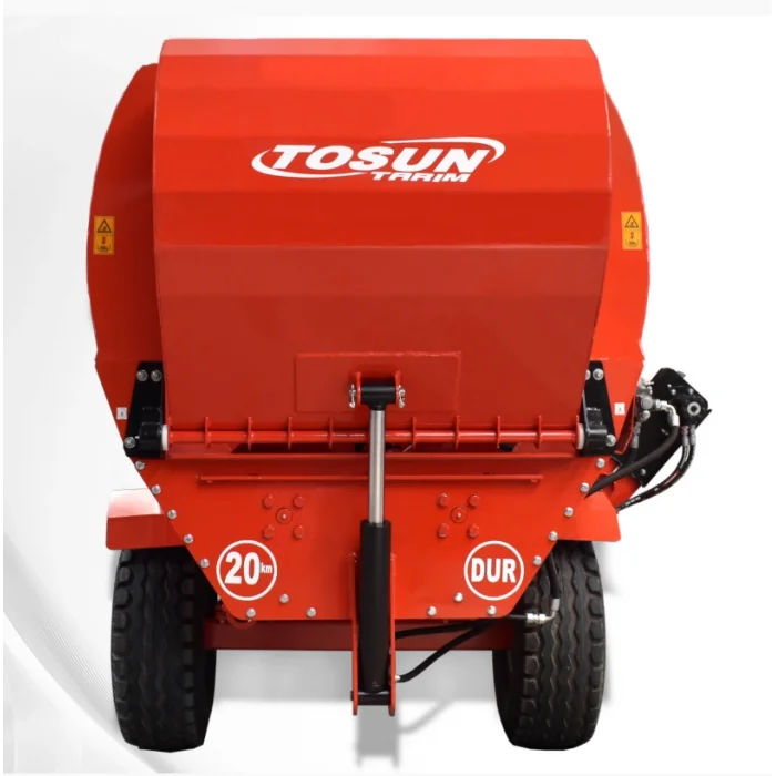 4 M3 YATAY ÇİFT HELEZONLU YEM KARMA MAKİNESİ