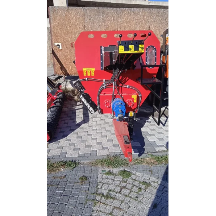6 M3 YATAY ÇİFT HELEZONLU YEM KARMA MAKİNESİ