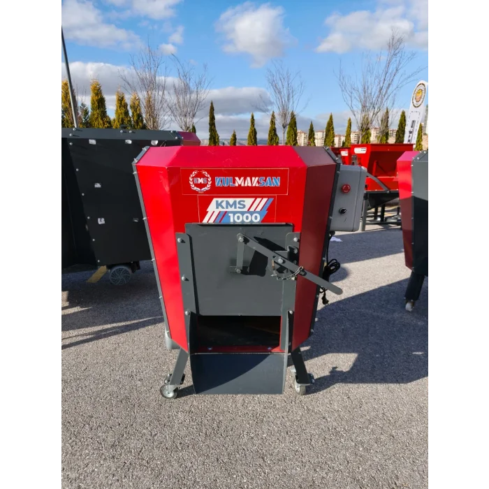 1 M3 TAM OTOMATİK YEM KARMA MAKİNESİ 220 VOLT