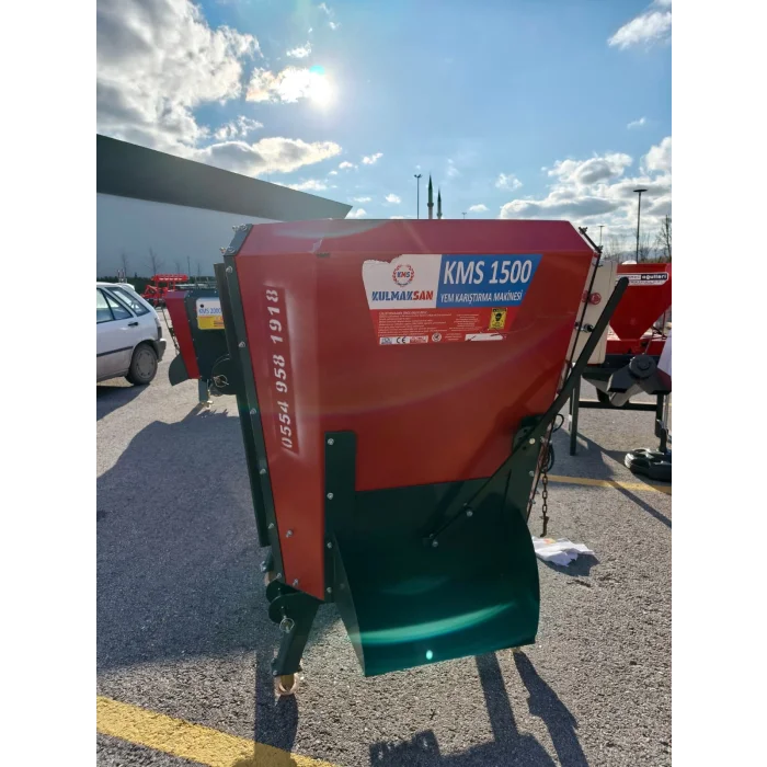 1,5 M3 TAM OTOMATİK YEM KARMA MAKİNESİ 220 VOLT