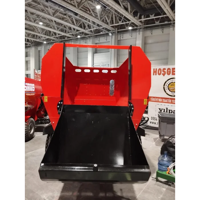 8 M3 YATAY ÇİFT HELEZONLU YEM KARMA MAKİNESİ