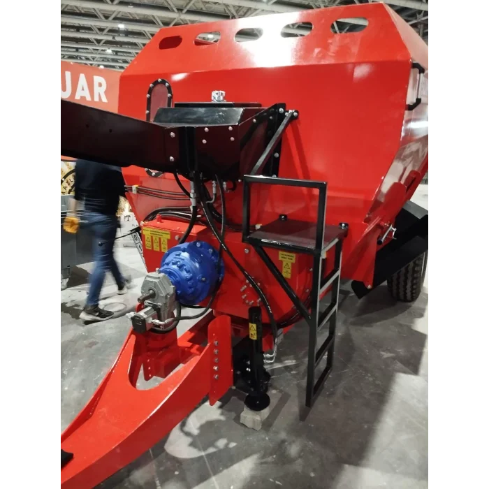 8 M3 YATAY ÇİFT HELEZONLU YEM KARMA MAKİNESİ