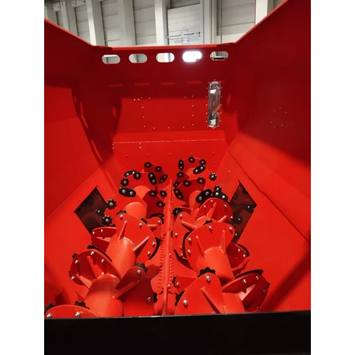 8 M3 YATAY ÇİFT HELEZONLU YEM KARMA MAKİNESİ