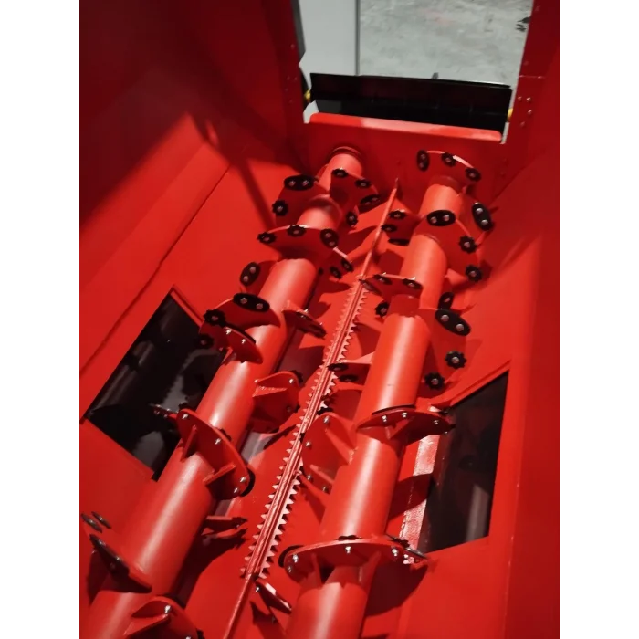 8 M3 YATAY ÇİFT HELEZONLU YEM KARMA MAKİNESİ