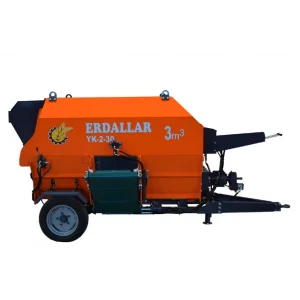 3 M3 YATAY ÇİFT HELEZONLU YEM KARMA MAKİNESİ