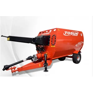 4 M3 YATAY ÇİFT HELEZONLU YEM KARMA MAKİNESİ