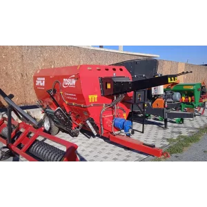 6 M3 YATAY ÇİFT HELEZONLU YEM KARMA MAKİNESİ