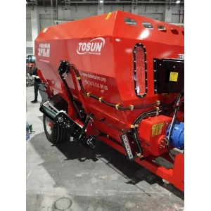 8 M3 YATAY ÇİFT HELEZONLU YEM KARMA MAKİNESİ