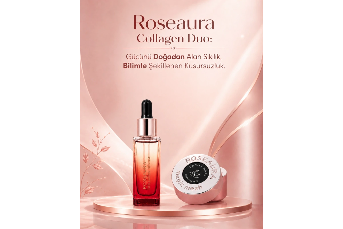 Collagen Facial Mask Kit: Serum + Mask for Firmness and Elasticity - 12 Times Use