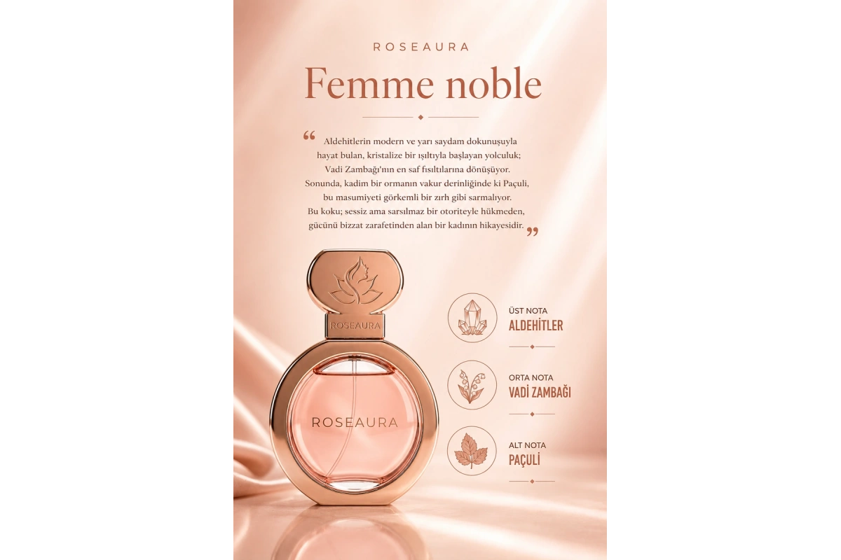 Femme Noble: Luminous Depth, Noble Signature. - 50 ML Eau de Parfum
