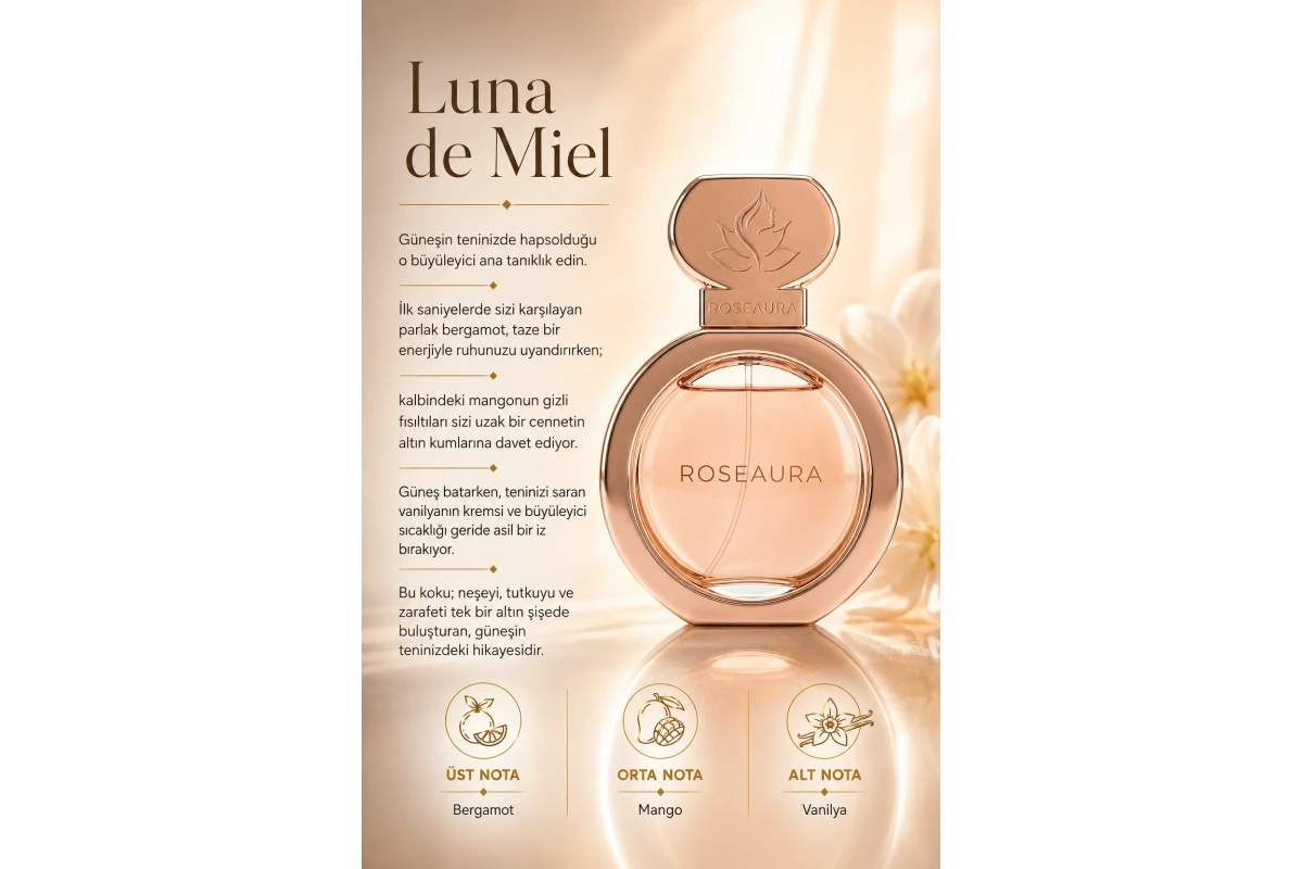 Luna De Miel: The Poetry of Golden Sands. - 50 ML Eau de Parfum