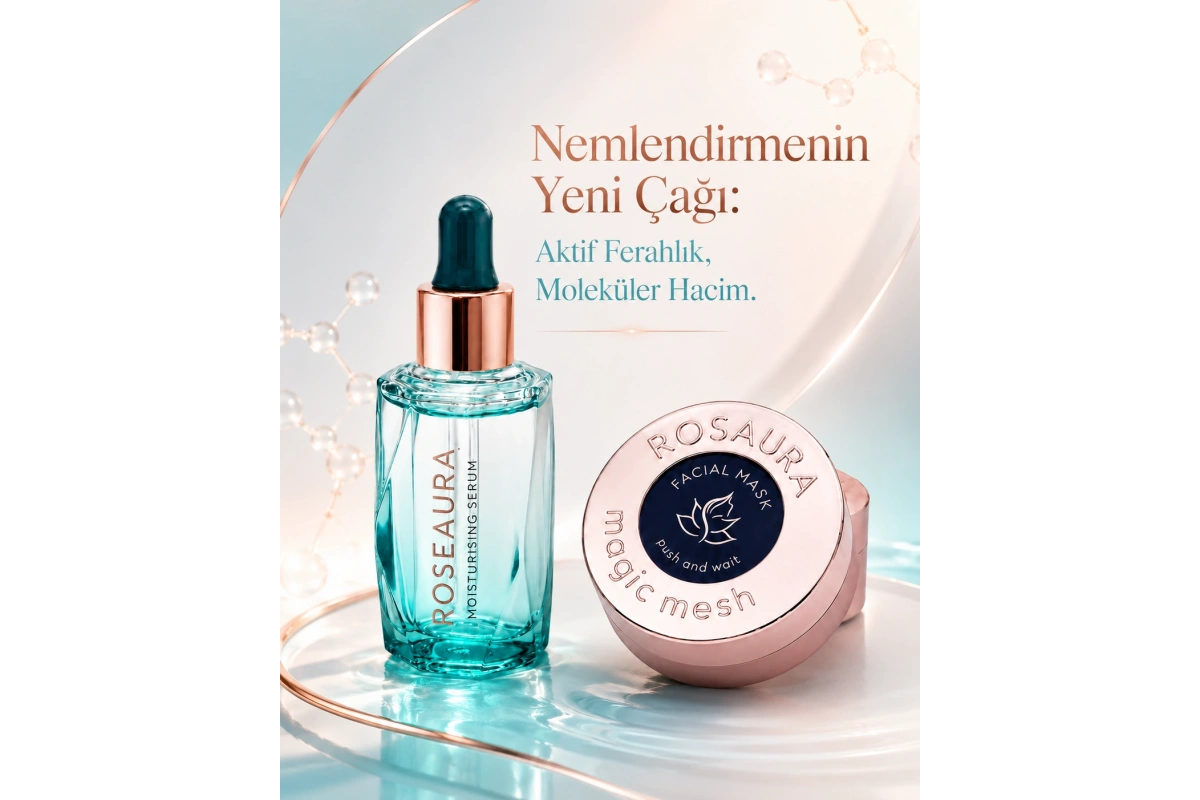 Moisturizing Facial Mask Kit: Serum + Mask for Deep Hydration - 6 Times Use