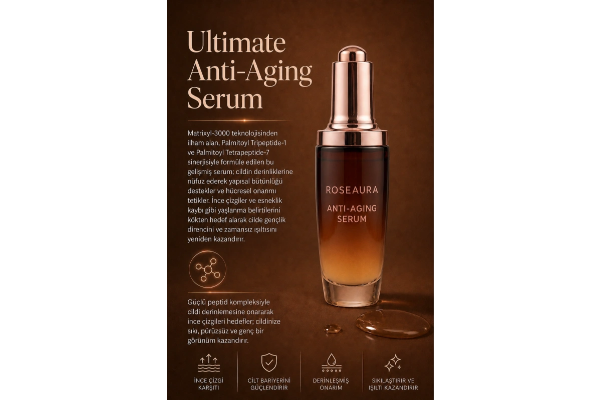 Ultimate Anti-Aging Serum: Time-Defying Peptide Power - 50 ML
