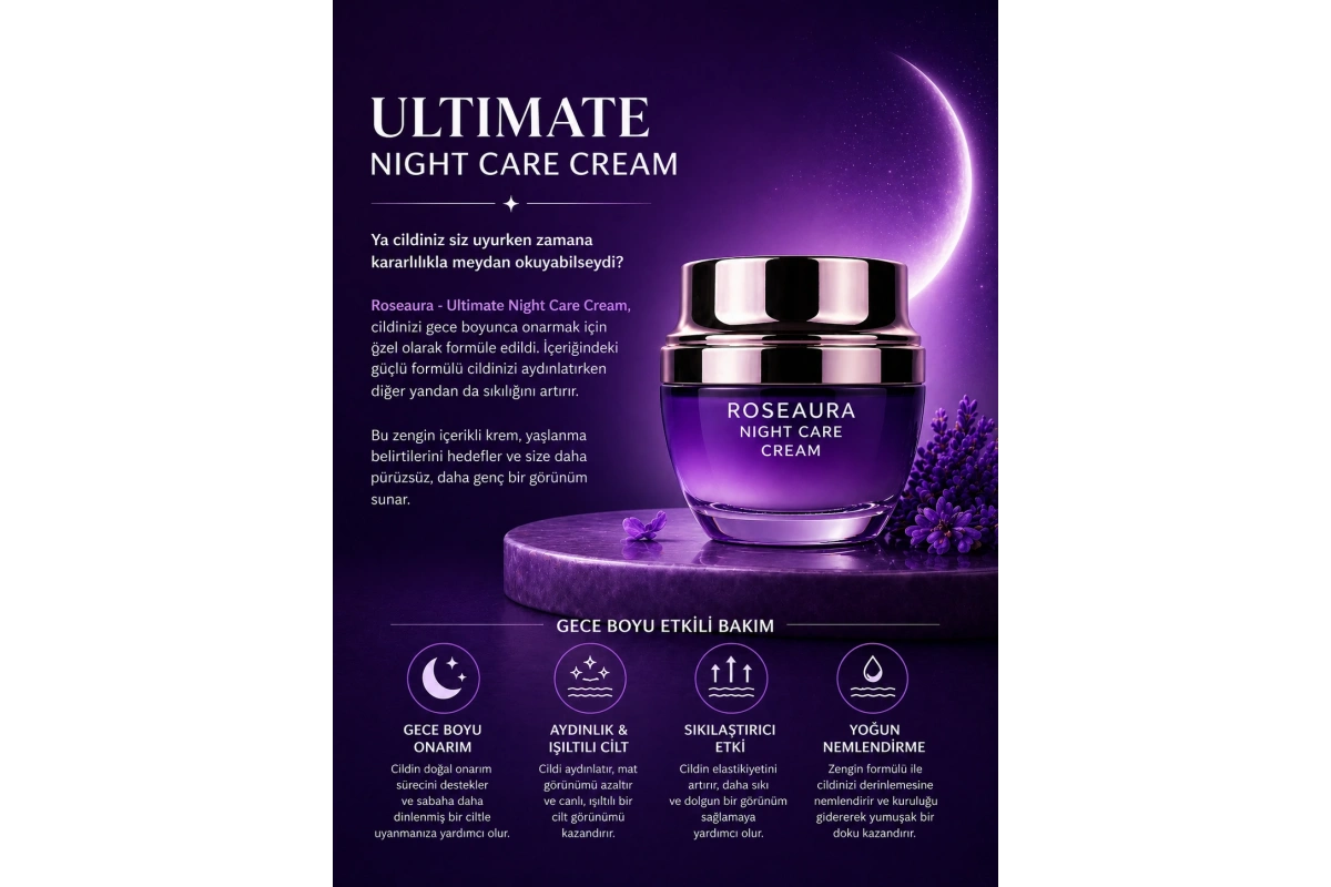 Ultimate Night Repair Cream: Architectural Repair in Sleep - 50 ML