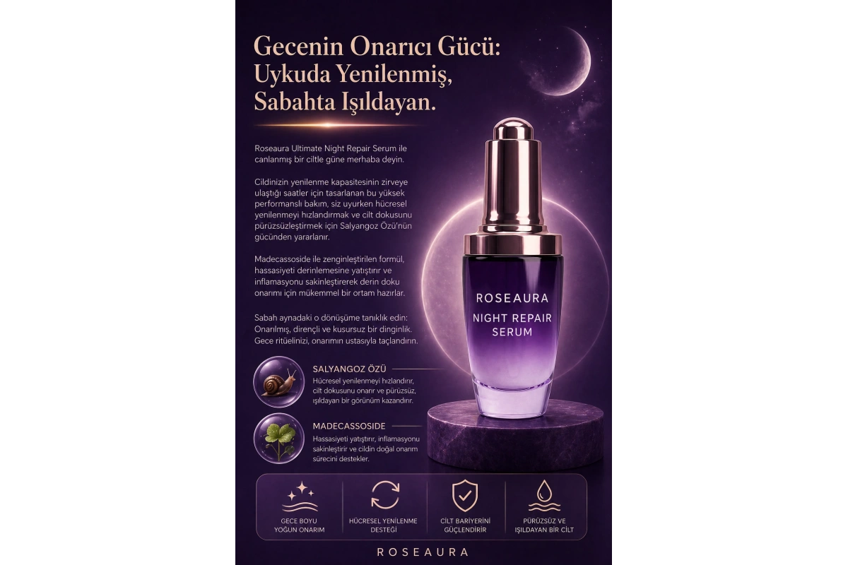 Ultimate Night Repair Serum: The Restorative Power of Night - 30 ML