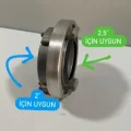 Düşürücü-Redüksiyon (2 ½- 65 mm) - (2- 52 mm) Alüminyum Malzemeden İmal