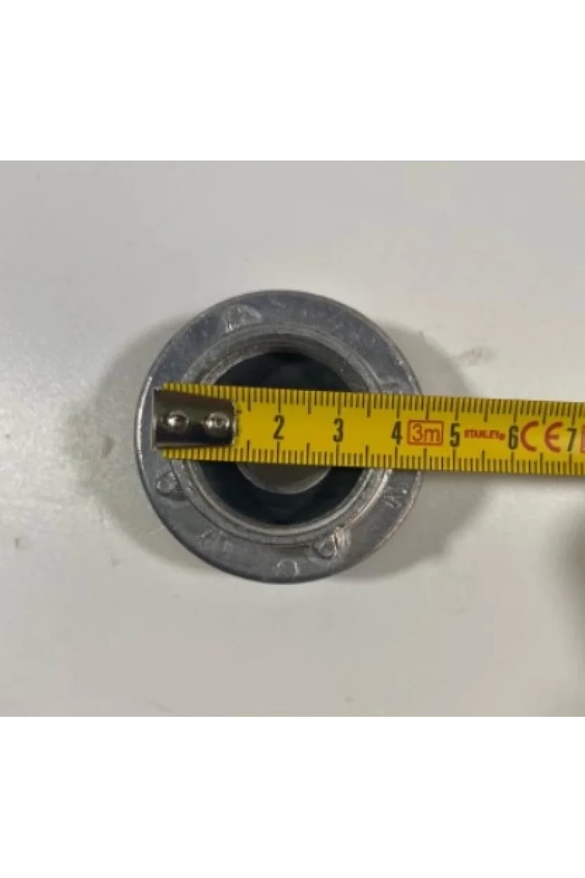 1 İçten Dişli Hortum Rakoru (25 mm) Alüminyum Döküm-Dolap Hortumuna Uygun