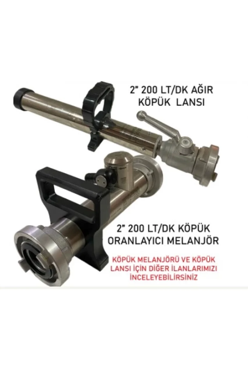 2 Ağır Köpük Lansı 400 Lt/dk