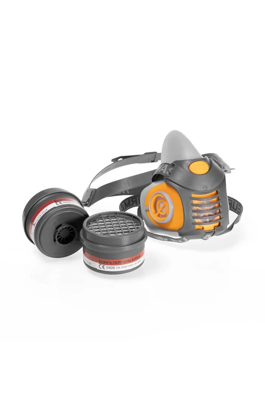 MİLLA VULKANO MASKE KİTİ (YARIM YÜZ MASKESİ A2P3 FİLİTRE)