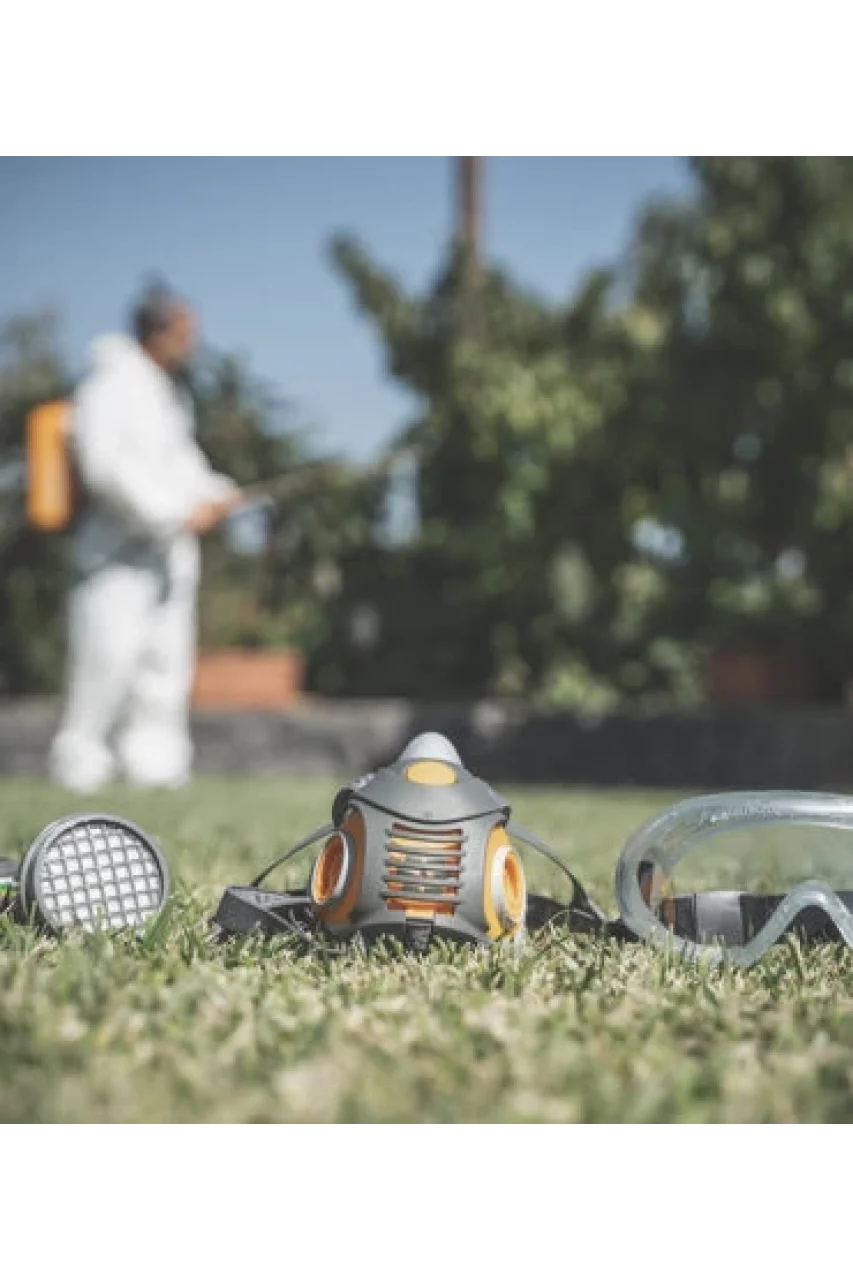 MİLLA VULKANO MASKE KİTİ (YARIM YÜZ MASKESİ P3 FİLİTRE+GÖZLÜK)