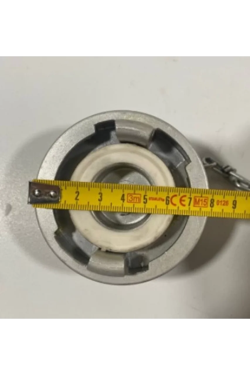 Yangın Hortum Rakor Kapağı 1 ½ (38 mm) Alüminyum Döküm-Zincirli Kapak