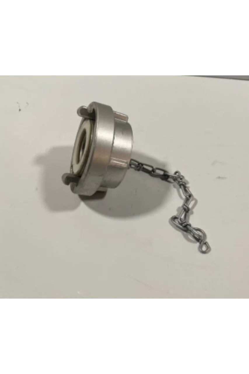 Yangın Hortum Rakor Kapağı 1 ½ (38 mm) Alüminyum Döküm-Zincirli Kapak