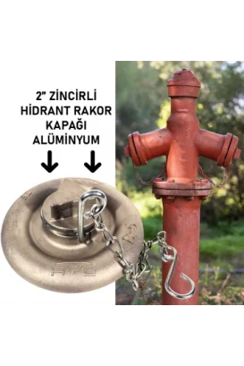Yangın Hidrant Rakor Kapağı Zincirli Kapak-Yangın Musluğuna Uygundur