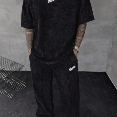 SW Yıkamalı Unisex Eşofman Takımı