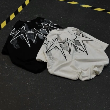 Star Taşlı Unisex Tshirt