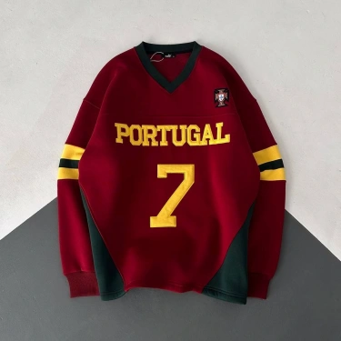 7 Unisex Şardonlu Sweatshirt