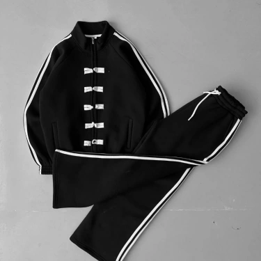 ADD Unisex Eşofman Takımı-Siyah