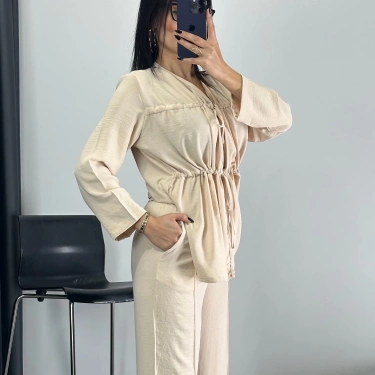 Bağlamalı Oversize Takım