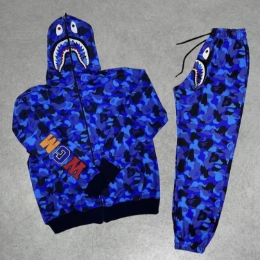 Bapex Unisex Eşofman Takımı-Mavi