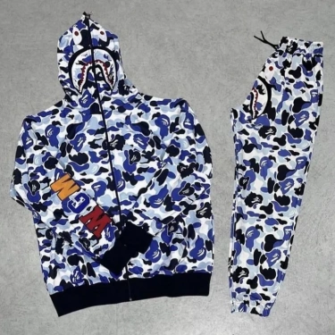 Bapex Unisex Eşofman Takımı-Beyaz