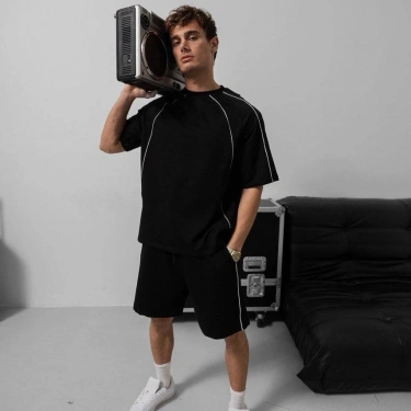 Biyeli NK Unisex Şortlu Takım