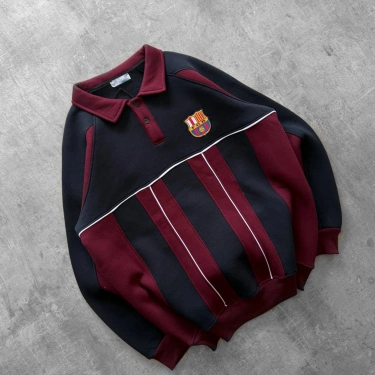 BRC Polo Yaka Unisex Sweatshirt