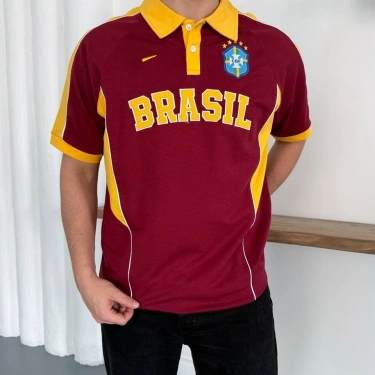 BRSL Oversize Unisex Tshirt-Bordo