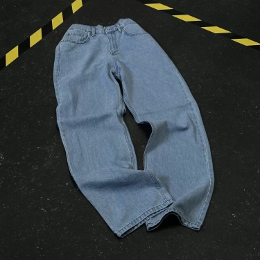 Extra Baggy Unisex Pantolon - Açık Mavi