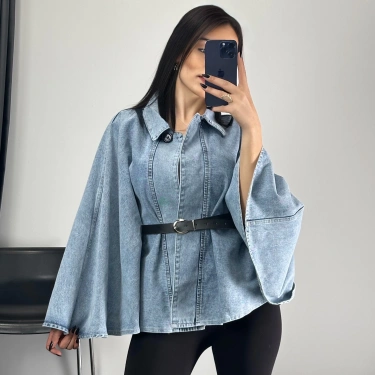 Kemerli Jean Tasarım Panço