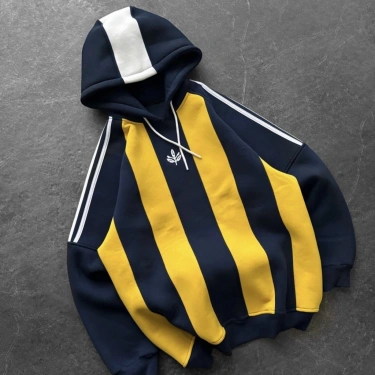 Nakışlı Kapüşonlu Taraftar Sweatshirt