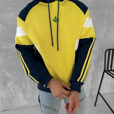 Taraftar Kapüşonlu Unisex Şardonlu Sweatshirt