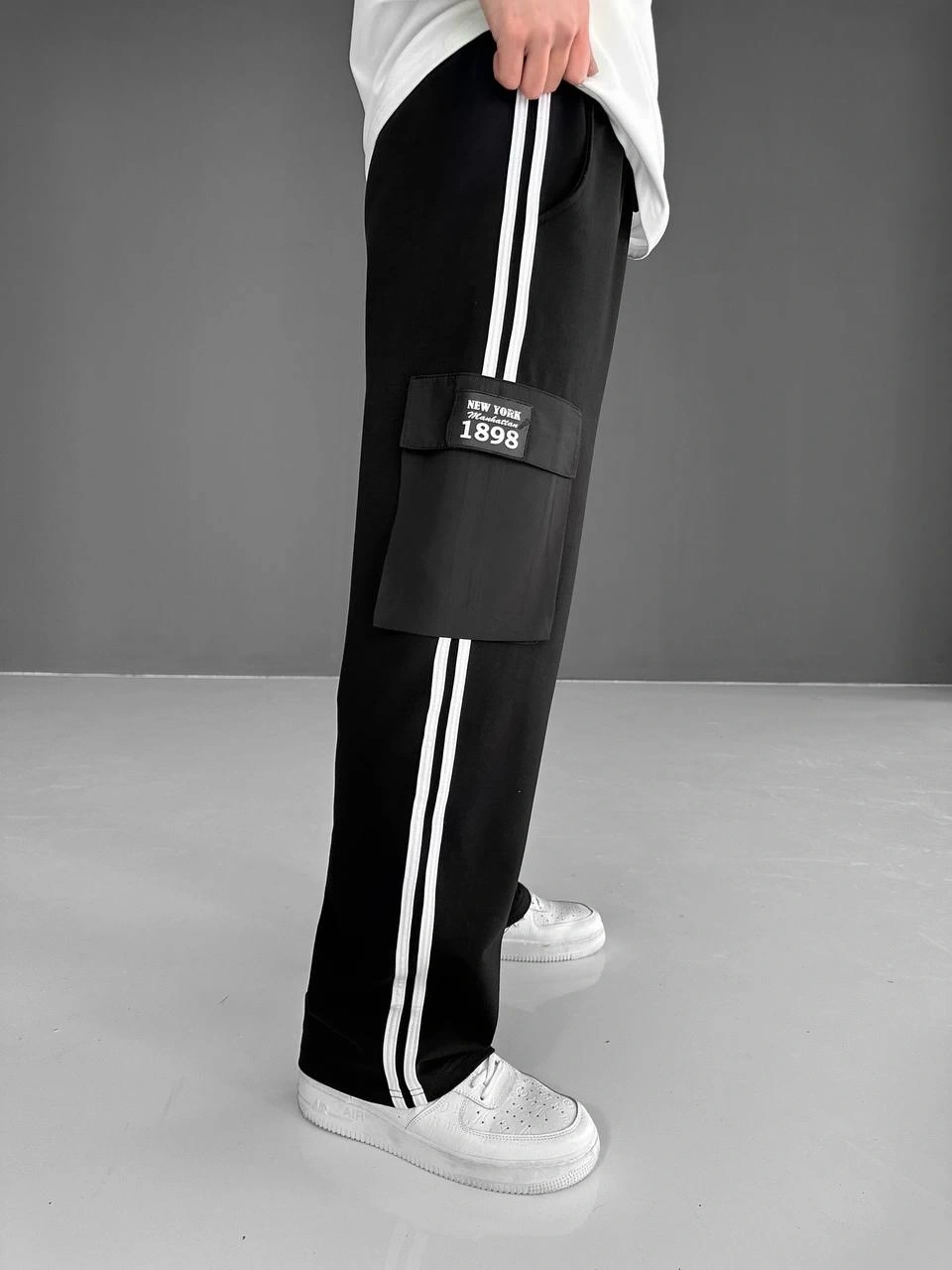 1898 Kargo Cep Unisex Baggy Eşofman