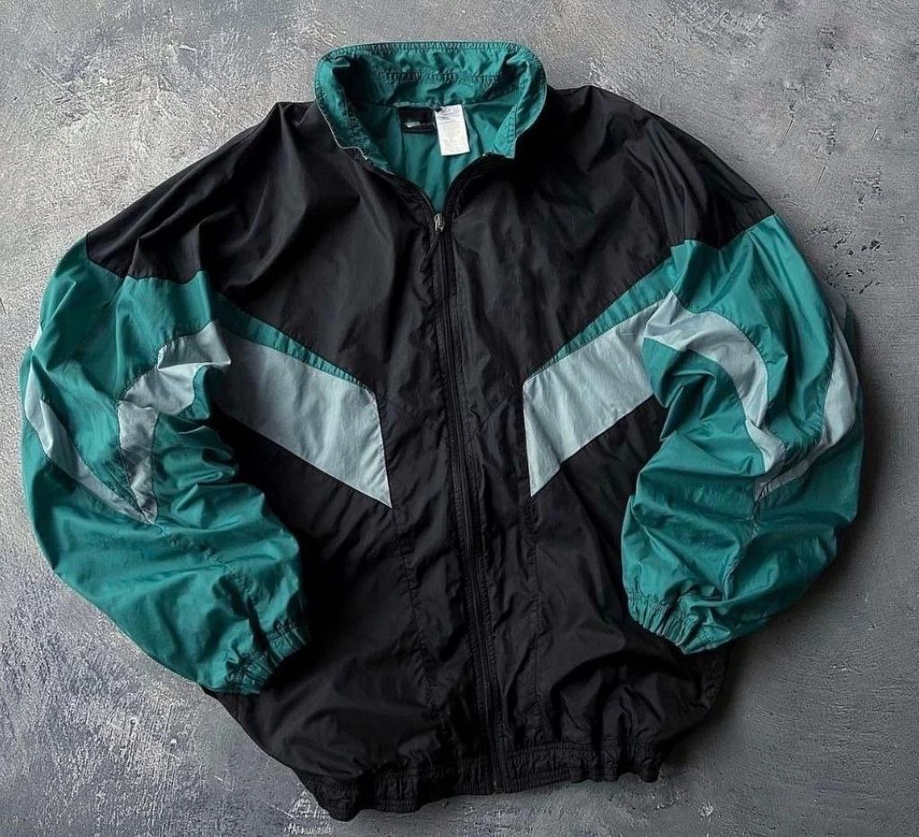 Green Unisex Paraşüt Ceket