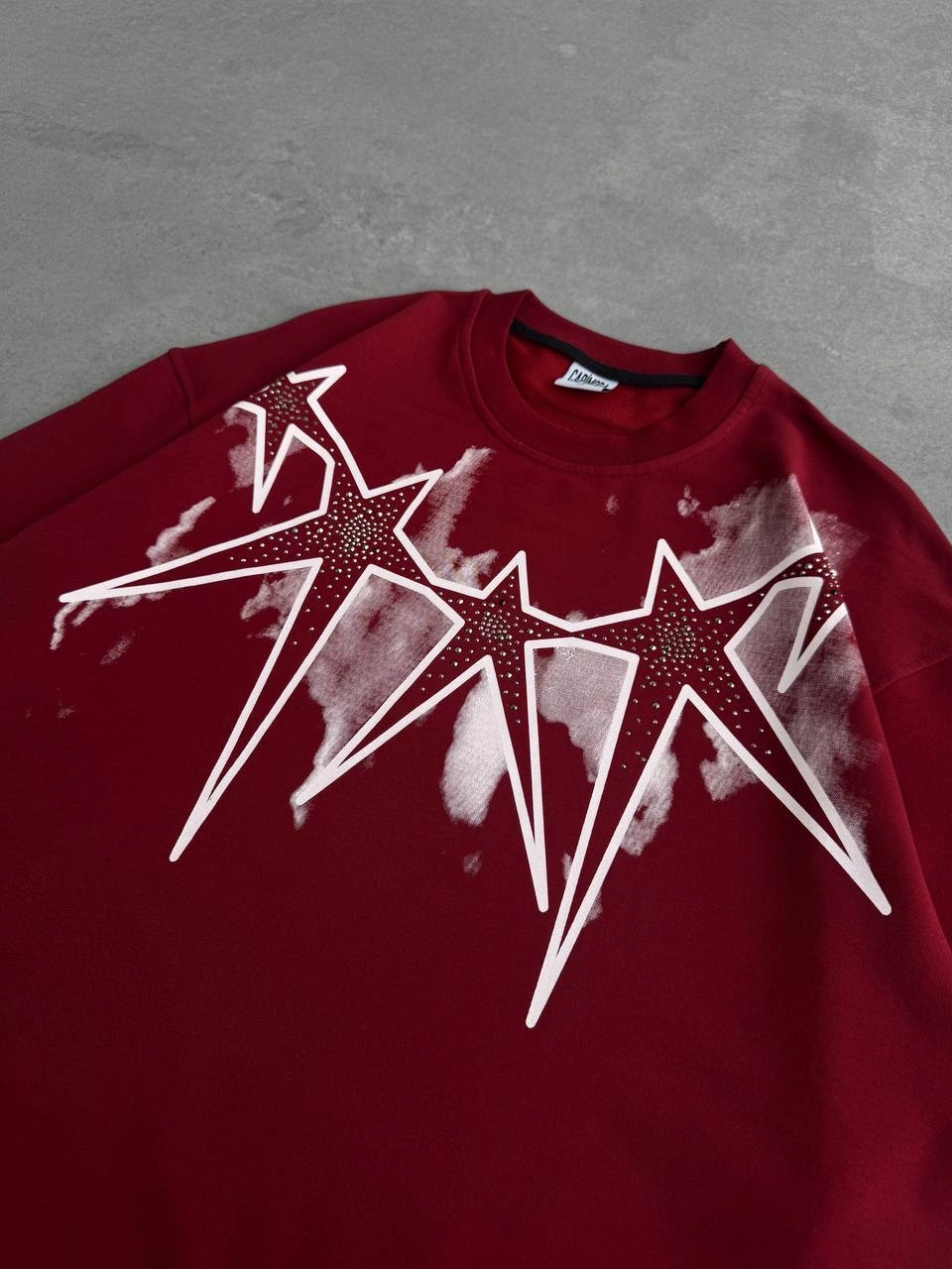 Star Taşlı Unisex Tshirt