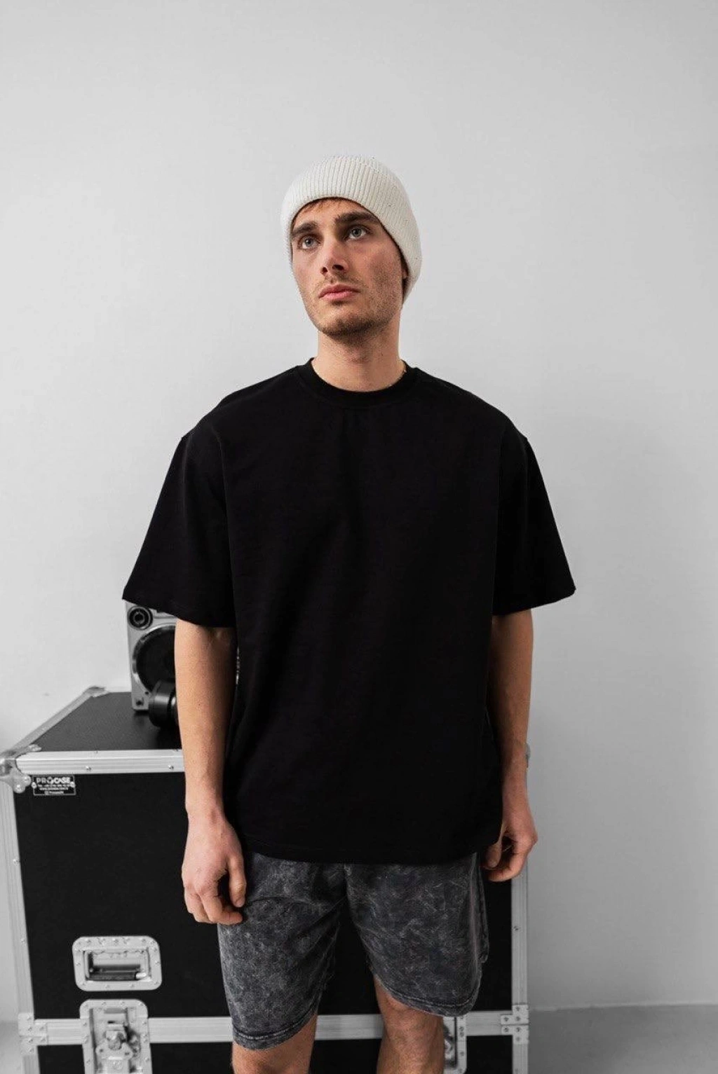 Basic New Season Unisex Tshirt-Siyah