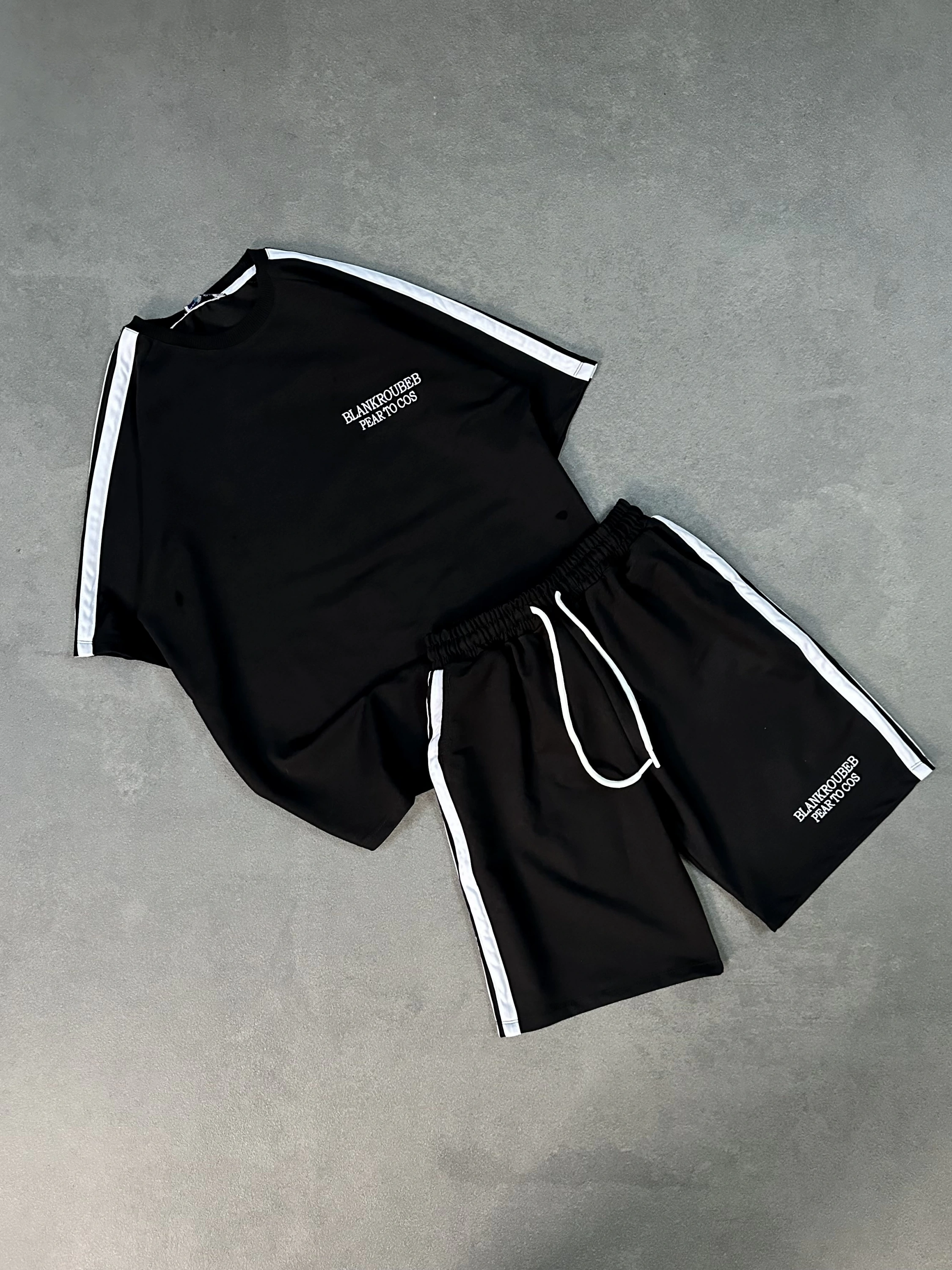 Blank Unisex Şortlu Unisex Takım