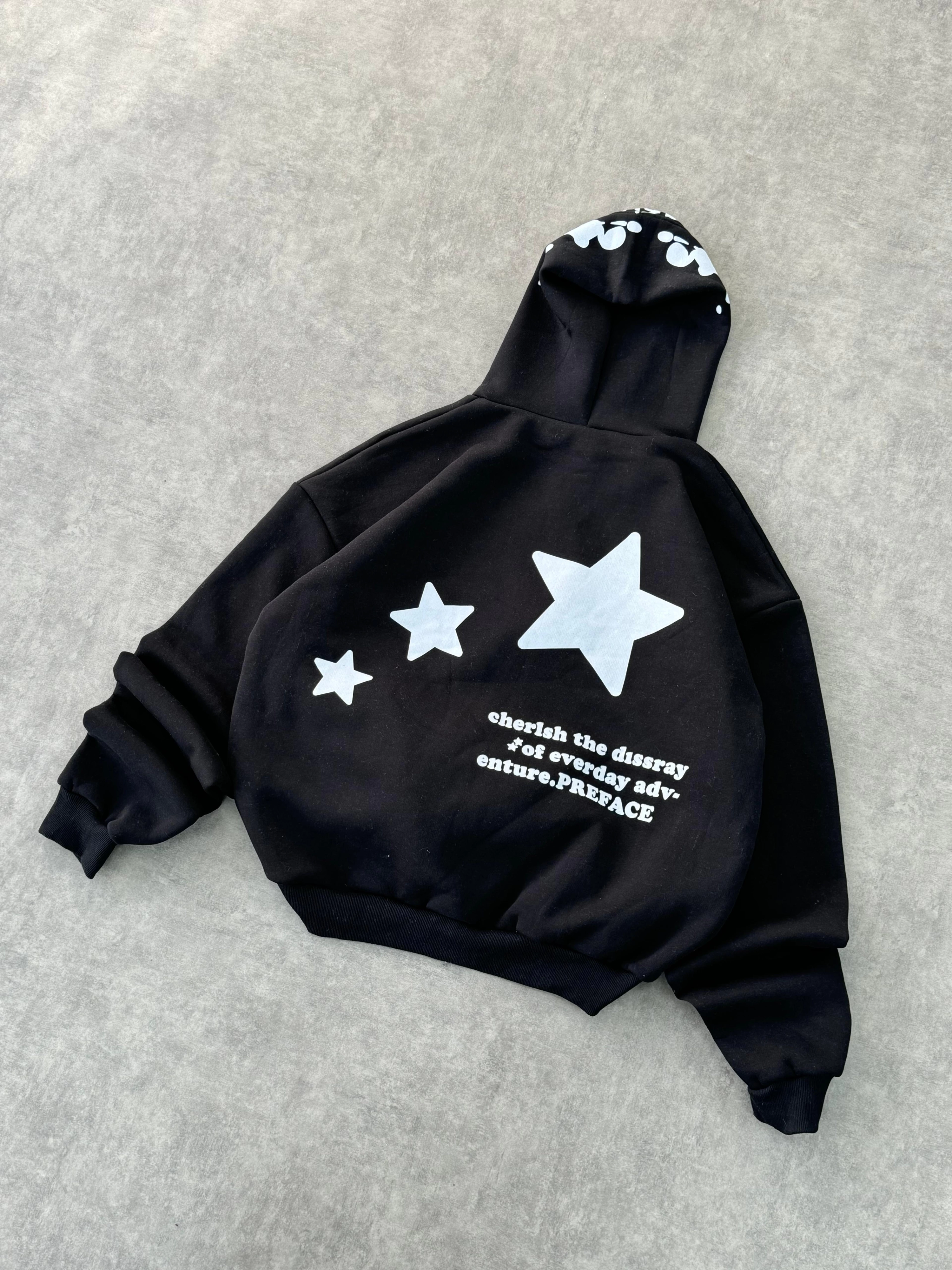 Face Star Şardonlu Unisex Hırka