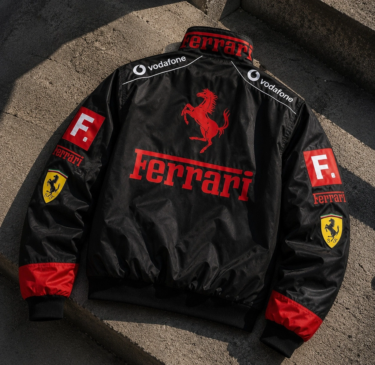 FRR Black Unisex Bomber Ceket