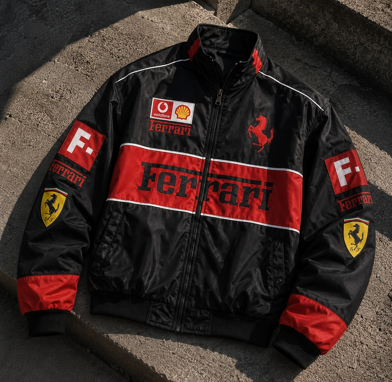 FRR Black Unisex Bomber Ceket